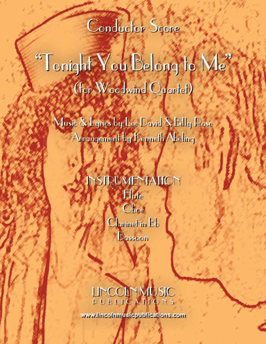 Tonight You Belong to Me (for Woodwind Quartet) (arr. Kenneth Abeling)