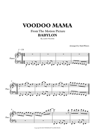 Voodoo Mama (arr. Mark Waters)