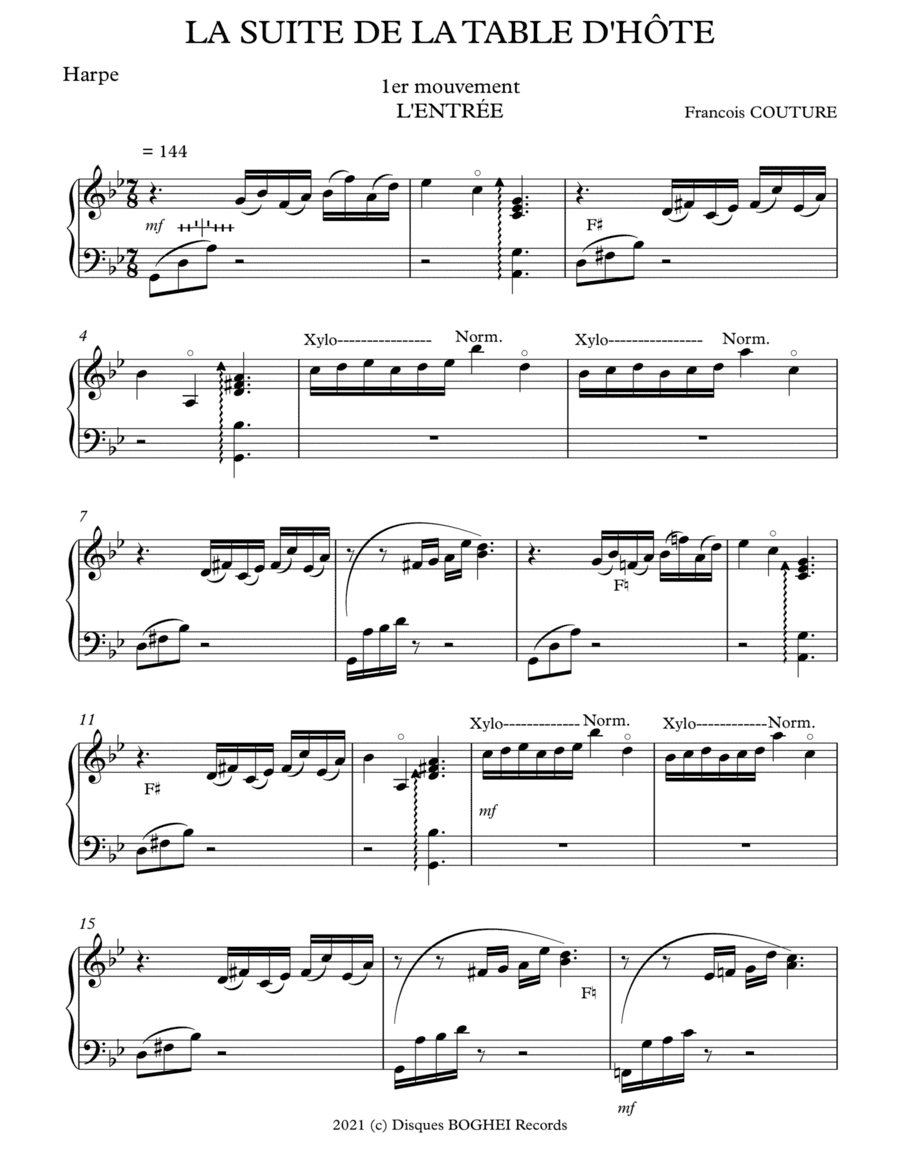 LA SUITE DE LA TABLE D'HÔTE