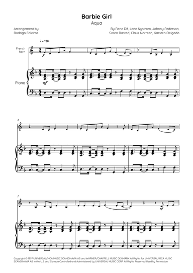 Barbie Girl (arr. Rodrigo Faleiros)