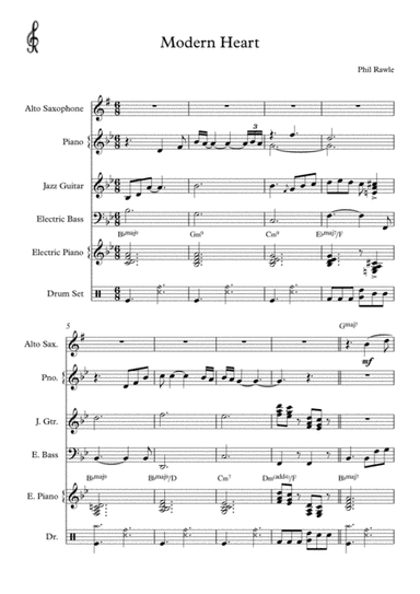 Modern Heart - Alto Sax Solo