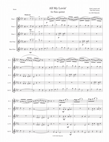 All My Loving (arr. Bill Malcolm)
