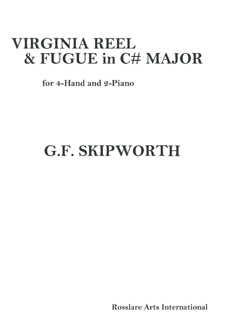 Virginia Reel & Fugue in C# Major