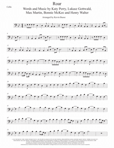 Roar (arr. Kevin Busse)