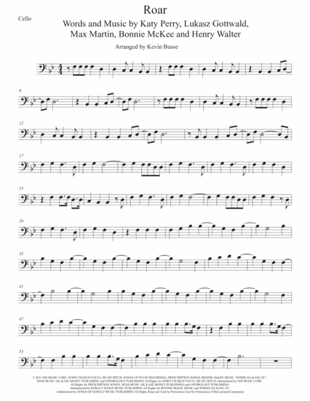 Roar (arr. Kevin Busse)