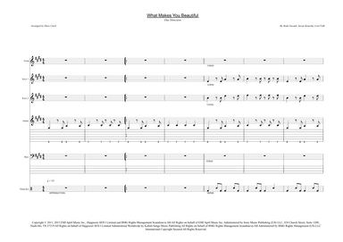 What Makes You Beautiful (arr. David E. Clark)