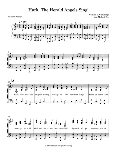 Hark! The Herald Angels Sing! (arr. Michael Yee)