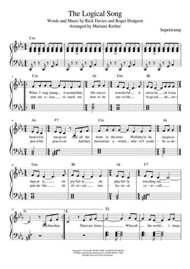 Logical Song (arr. Mariane Kerber)
