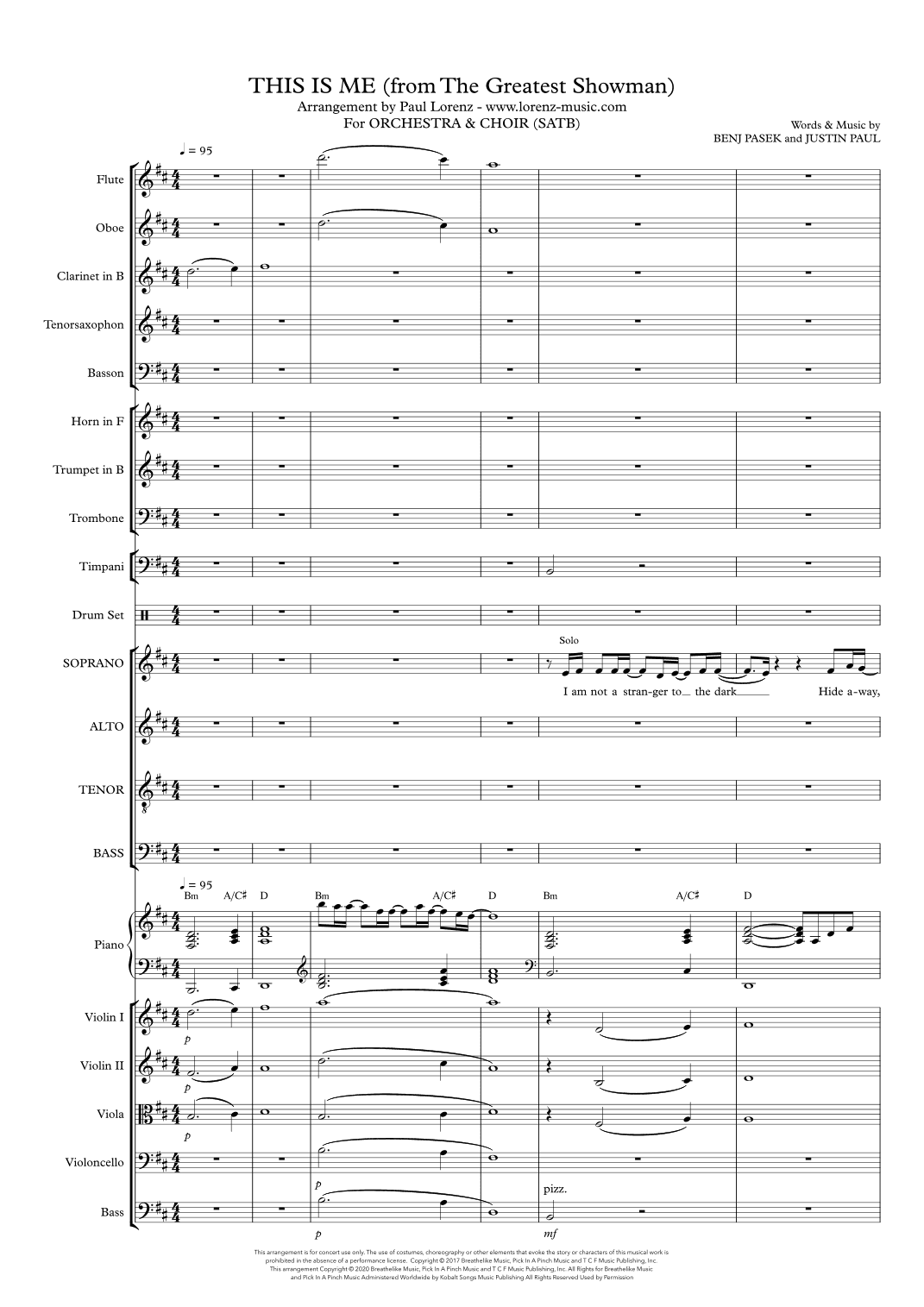 This Is Me (arr. Paul Lorenz)