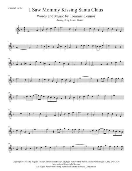 I Saw Mommy Kissing Santa Claus (arr. Kevin Busse)