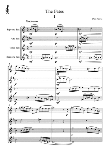 The Fates - I.  Sax Quartet