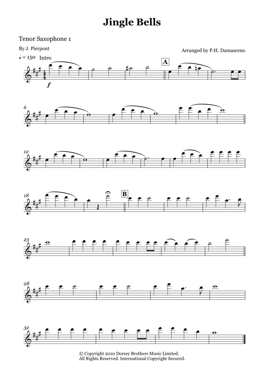 Jingle Bells (arr. P.H. Damasceno)
