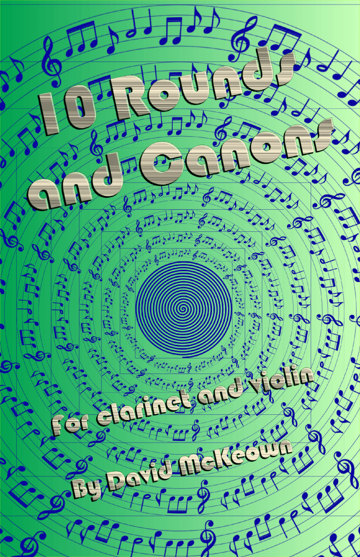 10 Rounds and Canons for Clarinet and Violin Duet