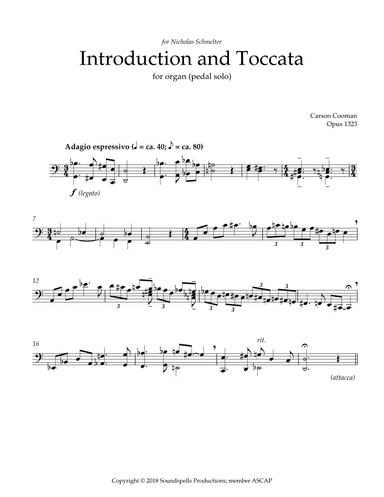 Introduction and Toccata