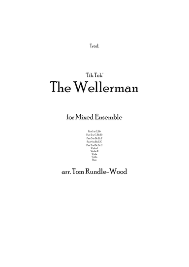 Wellerman (arr. Tom Rundle-Wood)