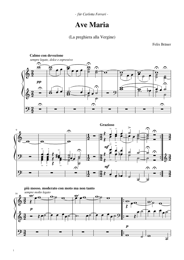 Ave Maria (La preghiera alla Vergine)