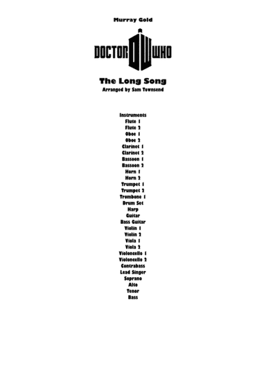 The Long Song (arr. Sam Townsend)