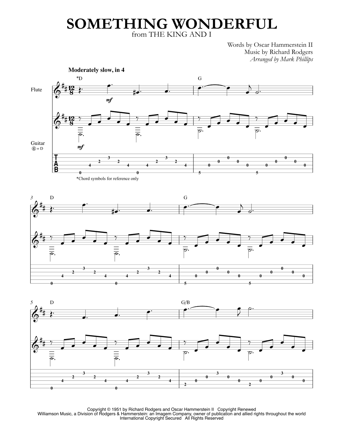 Something Wonderful (arr. Mark Phillips)