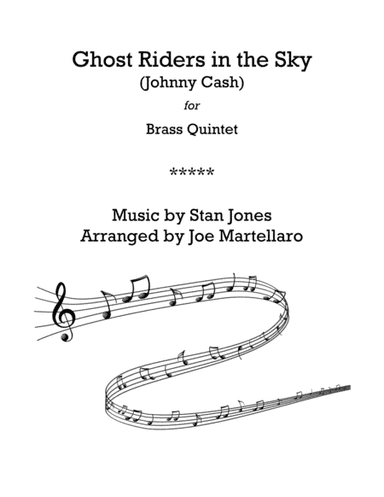 (ghost) Riders In The Sky (a Cowboy Legend) (arr. Joe Martellaro)
