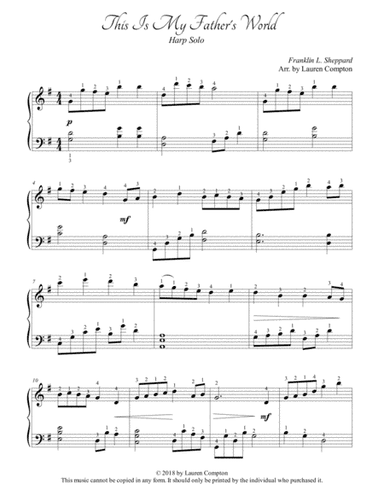 This Is My Father's World (Harp Solo) (arr. Lauren Compton)