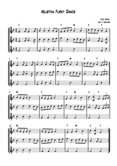 Helston Furry Dance (arr. Verena Watkiss)