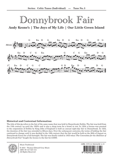 Donnybrook Fair (arr. Thomas Gray)