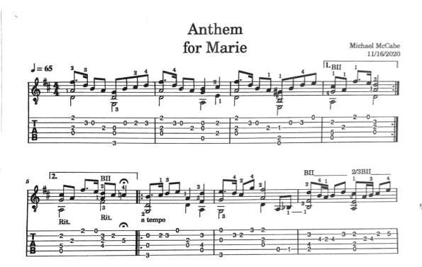 Anthem for Marie