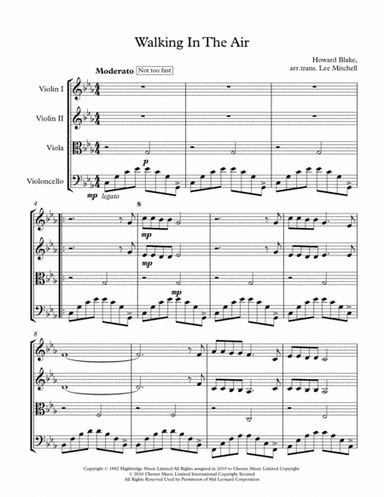 Walking In The Air (arr. Lee Mitchell)