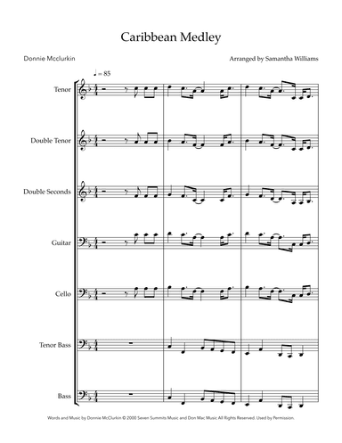 Caribbean Medley (arr. Samantha Williams)