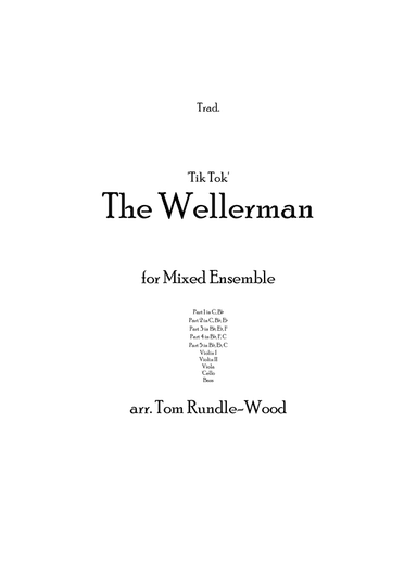 Wellerman (arr. Tom Rundle-Wood)