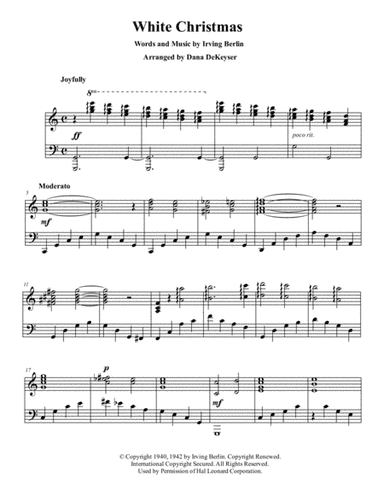 White Christmas (arr. Dana DeKeyser)