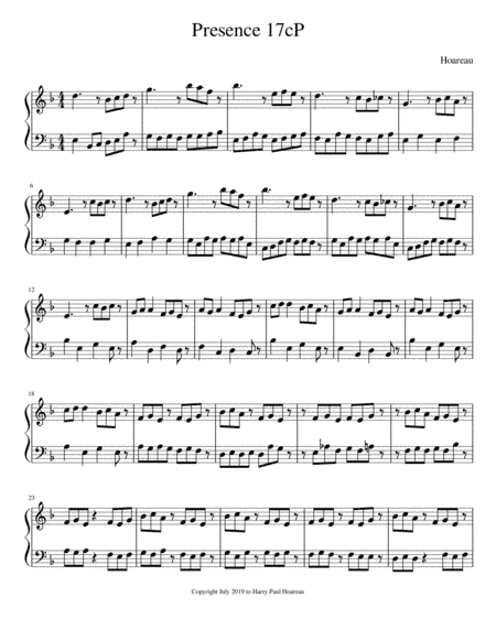 Presence 17c Piano