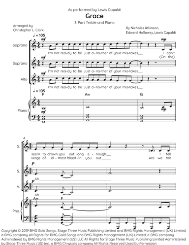 Grace (arr. Christopher L Clark)