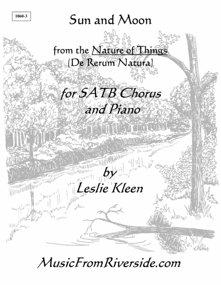 Sun and Moon for SATB Chorus and Piano
