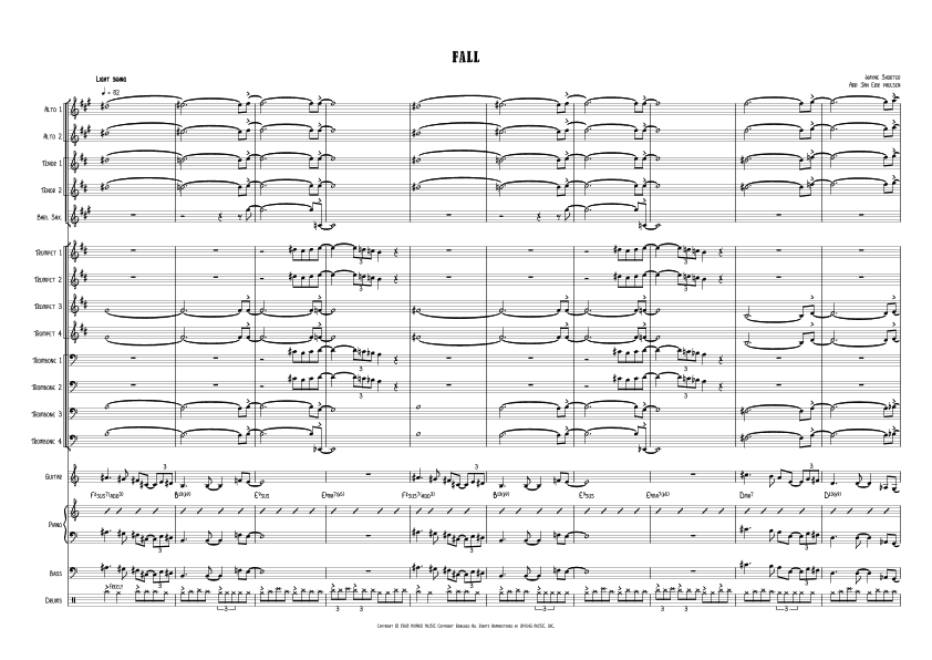Fall (arr. Jan Erik Paulsen)