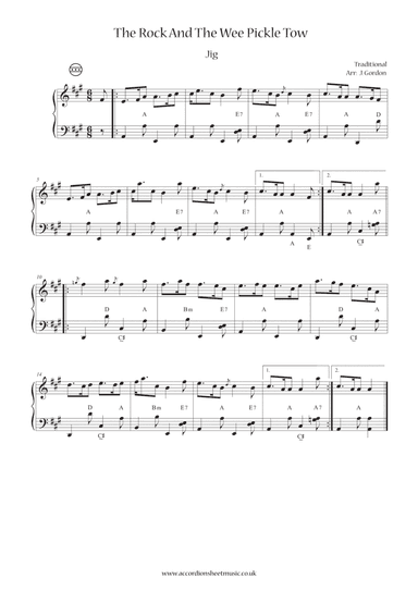 The Rock And The Wee Pickle Tow (arr. Julia Gordon)