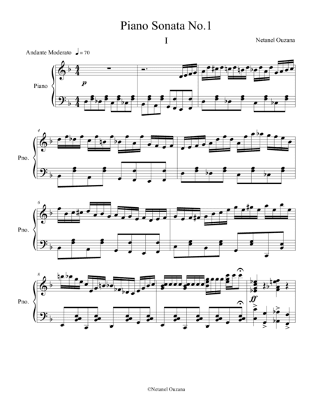 Piano Sonata No.1