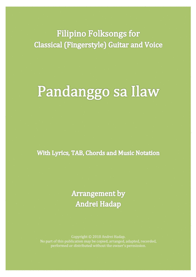 Pandanggo sa Ilaw (Fingerstyle Guitar with TAB) (arr. Andrei Hadap)