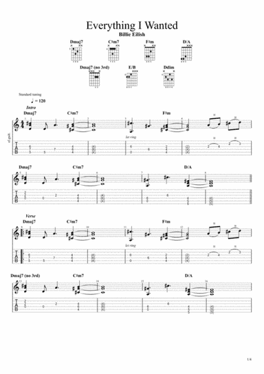 Everything I Wanted (arr. Angelo)