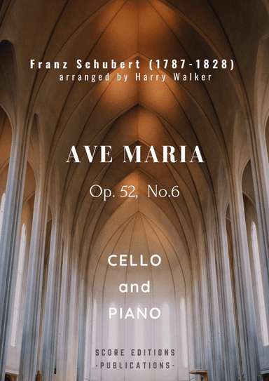Schubert: Ave Maria (for Cello and Piano) (arr. Harry Walker)