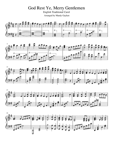 God Rest Ye, Merry Gentlemen (arr. Mandy Gayken)
