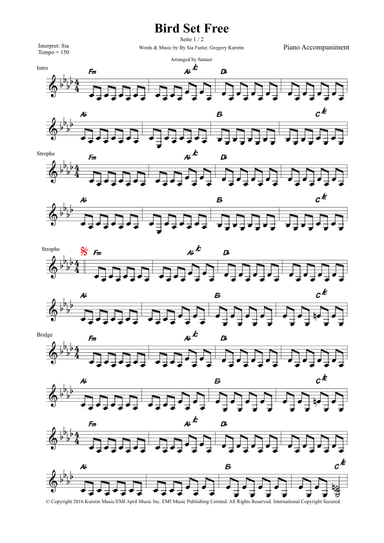 Bird Set Free (arr. funtast)