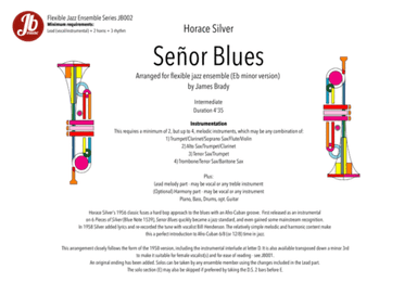 Senor Blues (arr. James Brady Music)