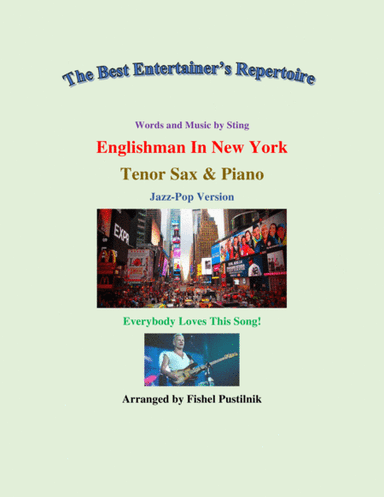 Englishman In New York (arr. Fishel Pustilnik)