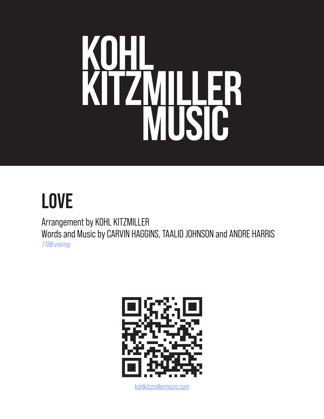 Love (arr. Kohl Kitzmiller)
