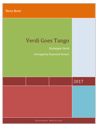 Verdi Goes Tango (Brass Band) (arr. Raymond Fenech)