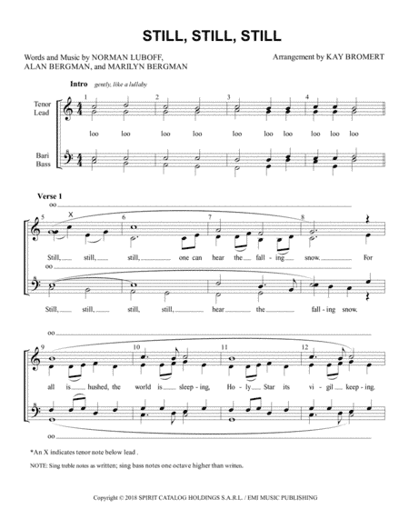 Still Still Still (arr. Kay Bromert)