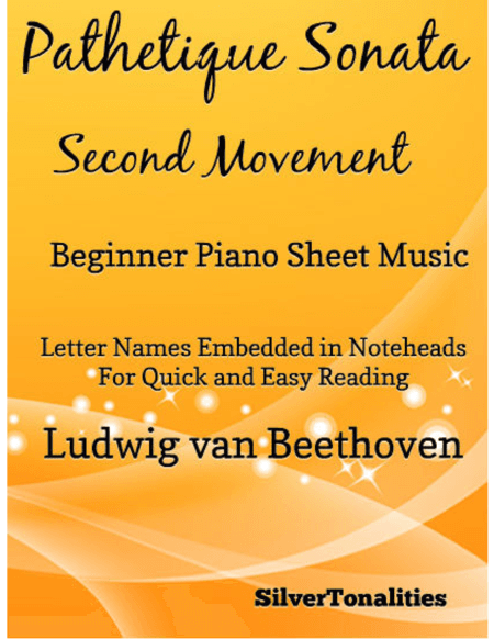 Pathetique Sonata Beginner Piano Sheet Music (arr. SilverTonalities)