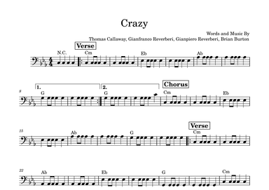 Crazy (arr. Marcus Gram Jacobsen)