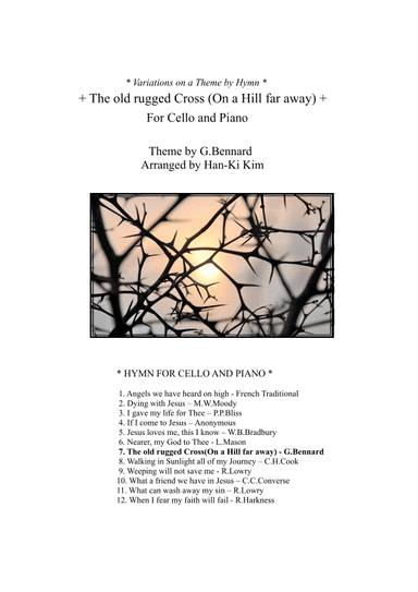 The old rugged Cross (For Cello and Piano) (arr. Han-Ki Kim)